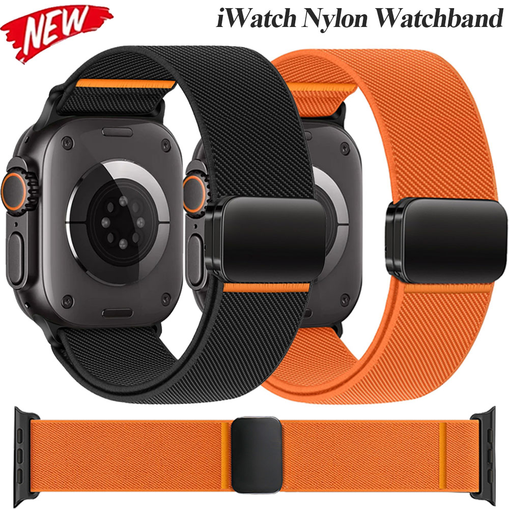 Apple Smartwatch Accessories - Nylon Loop Strap For Apple Watch