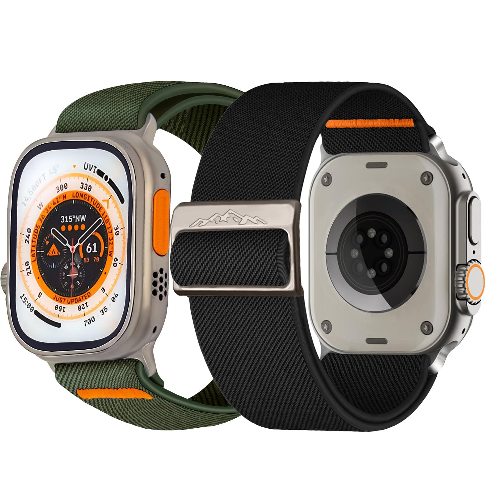 Smartwatch Id - Nylon Strap For Apple Watch ultra