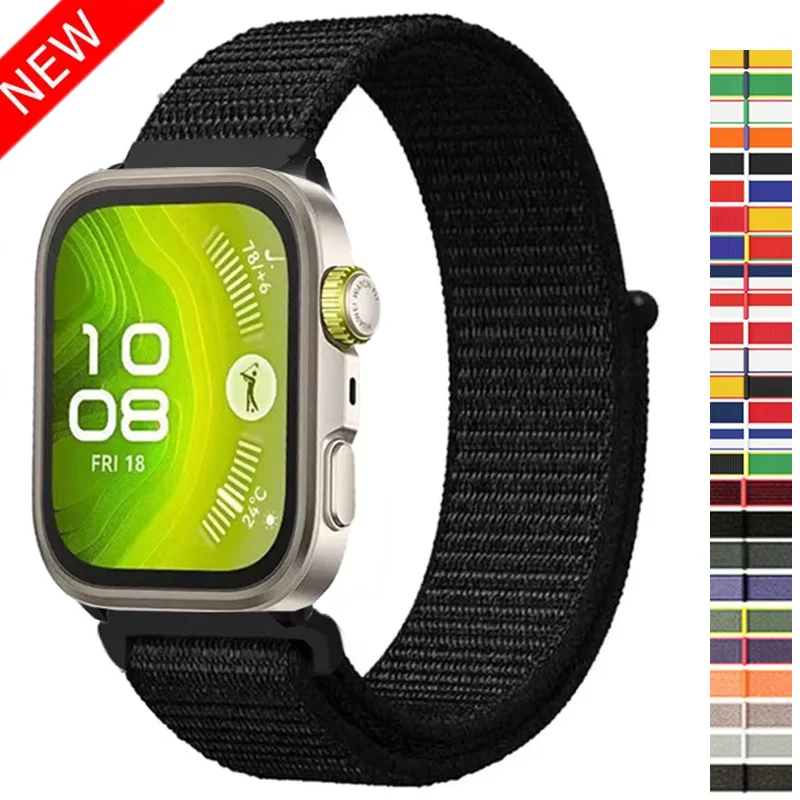 Smartwatch Straps & Accessories - Nylon loop band For huawei watch