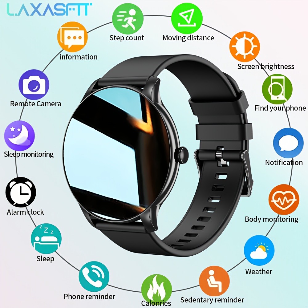Smartwatch Instagram - LAXASFIT Outsport Smart Watch Bluetooth Calling