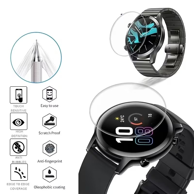 1-3Pcs Hydrogel Film For Garmi - огляд і ціна Garmin Smartwatch Accessories