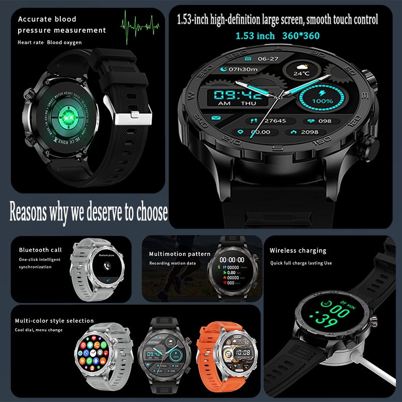 New GPS Track Smart Watch Men  - огляд і ціна Smartwatch Nexus