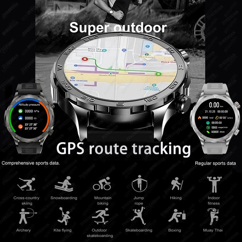 New GPS Track Smart Watch Men  - огляд і ціна Smartwatch Nexus
