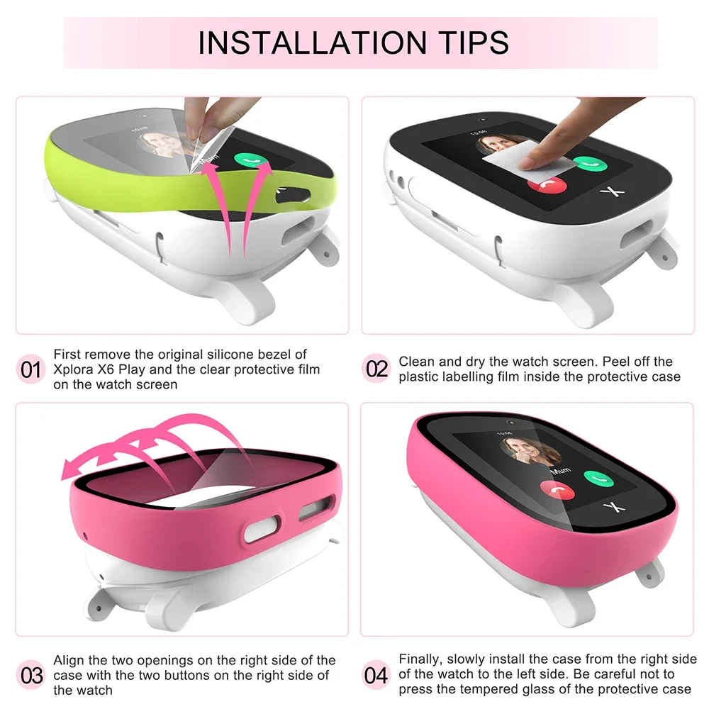 Case for Xploar X6 Play Kids S - огляд і ціна Smartwatch Icon