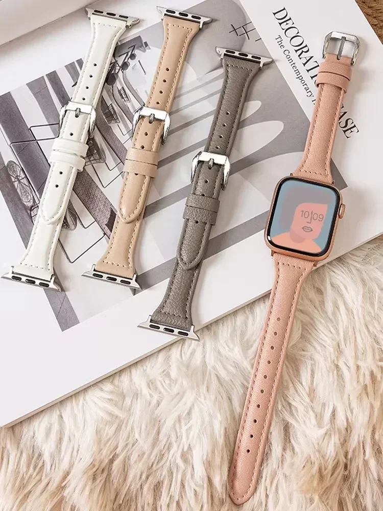 Slim Leather Strap For Apple W - огляд і ціна Apple Smartwatch Accessories