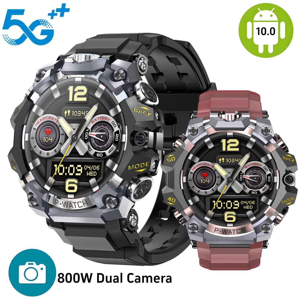 Q668 Smartwatch Android 10.0 1 - огляд і ціна Smartwatch Id