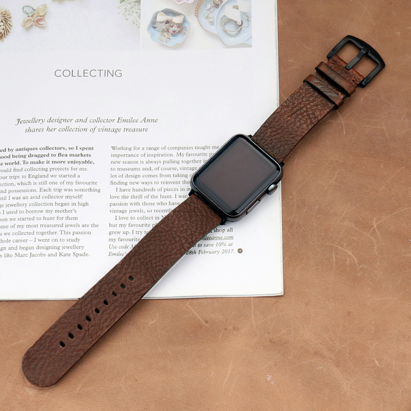 Italian Calfskinl Strap for Ap - огляд і ціна Smartwatch Accessories Shop