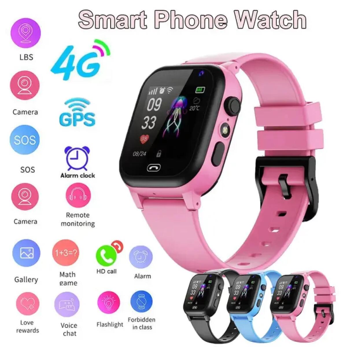 Kids Smart Watch 4G Multifunct - огляд і ціна Smartwatch Id