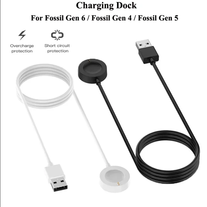 USB Magnetic Fast Charger Dock - огляд і ціна Fossil Smartwatch Accessories
