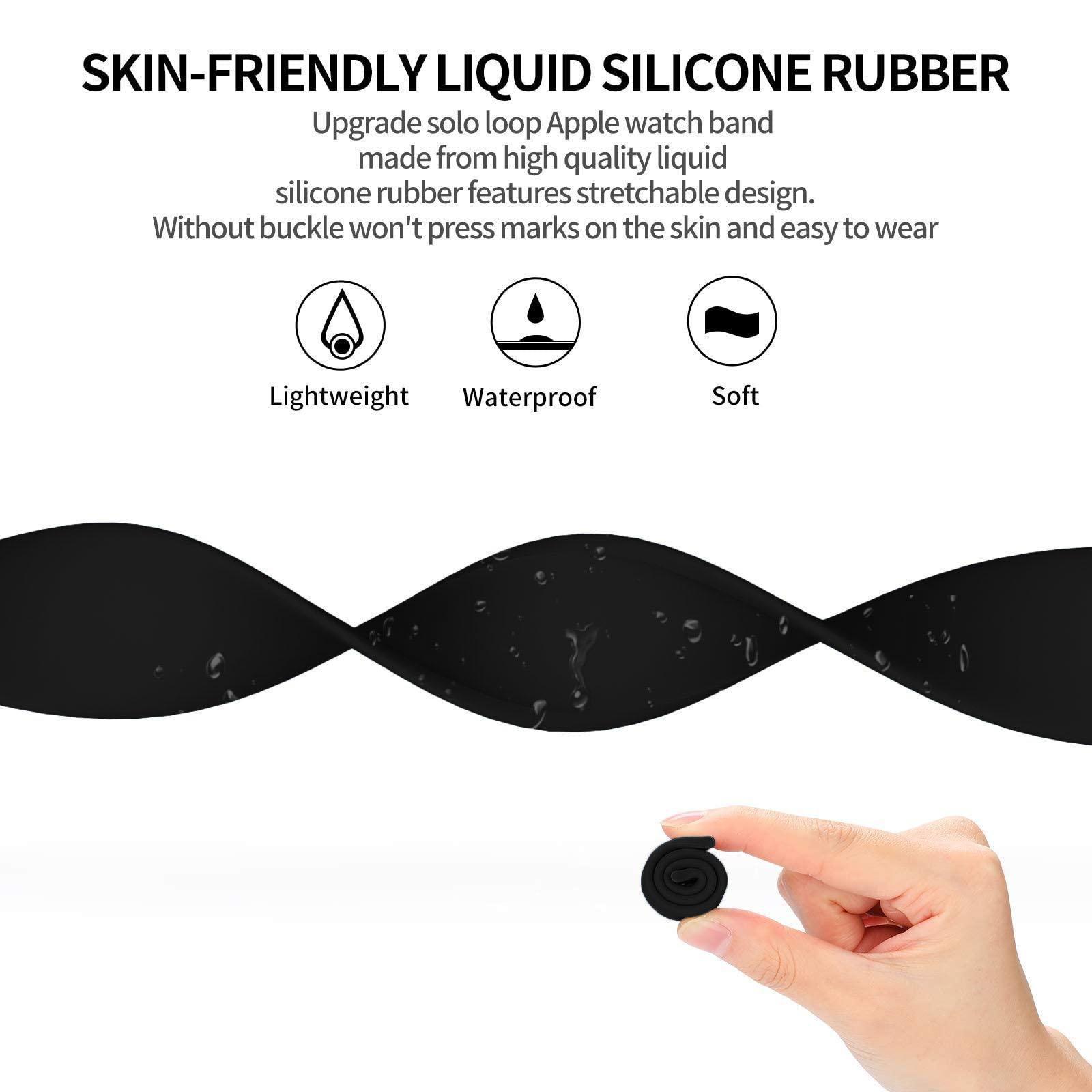 Solo Loop silicone for apple W - огляд і ціна Sport Loop Strap