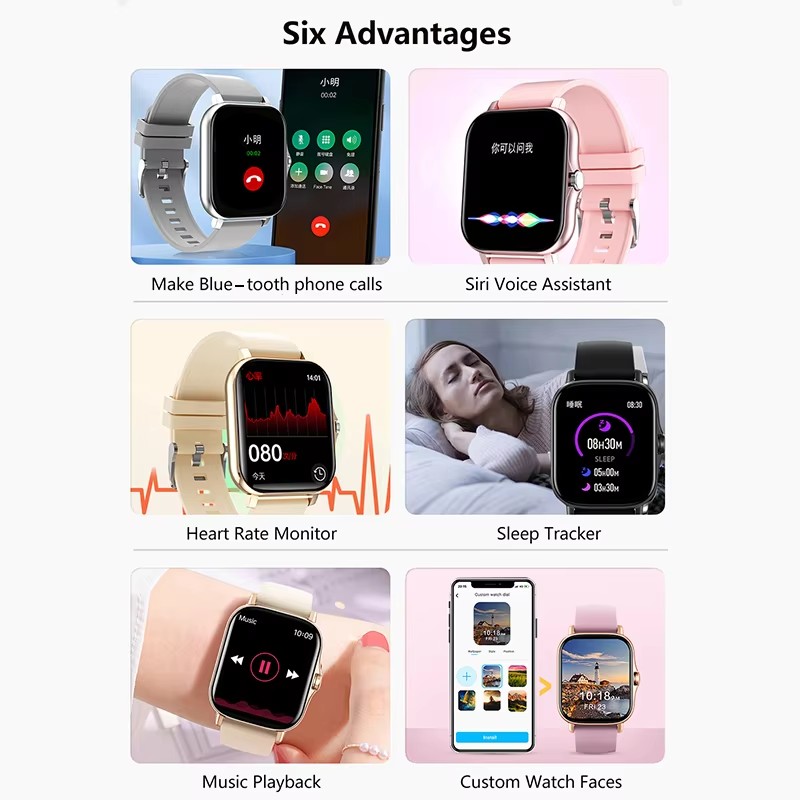 Sport Smart Watch Fitness Cloc - огляд і ціна Smartwatch Instagram
