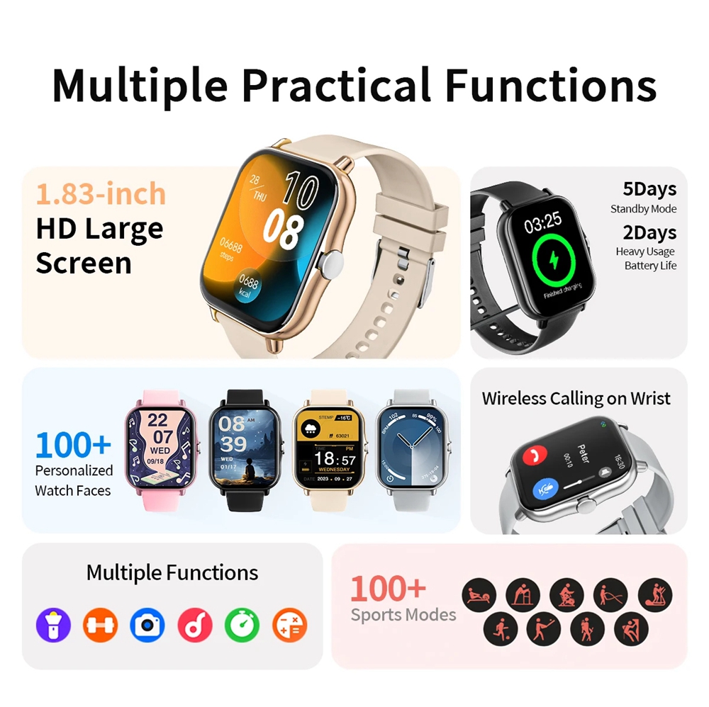 Sport Smart Watch Fitness Cloc - огляд і ціна Smartwatch Instagram