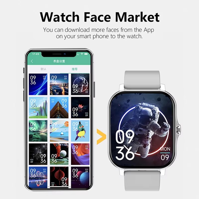 Sport Smart Watch Fitness Cloc - огляд і ціна Smartwatch Instagram