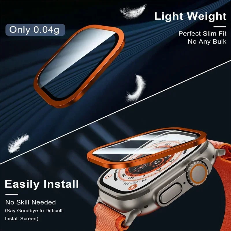 2PCS Tempered Glass for Apple  - огляд і ціна Smartwatch Straps & Accessories