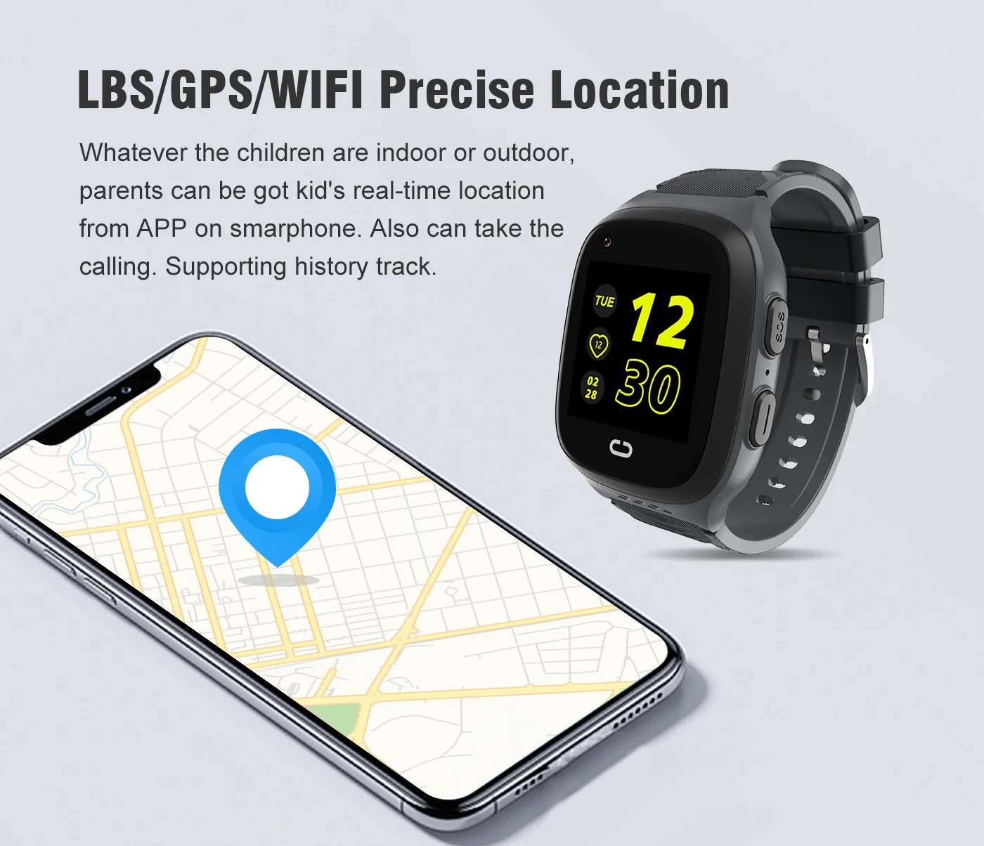4G Kids Smartwatch SOS Waterpr - огляд і ціна Smartwatch Id