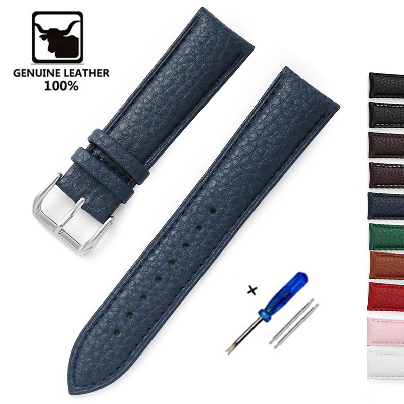 Litchi Pattern Soft Leather Wa - огляд і ціна Nylon Nato Strap