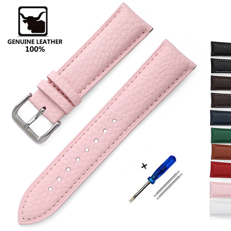 Litchi Pattern Soft Leather Wa - огляд і ціна Nylon Nato Strap