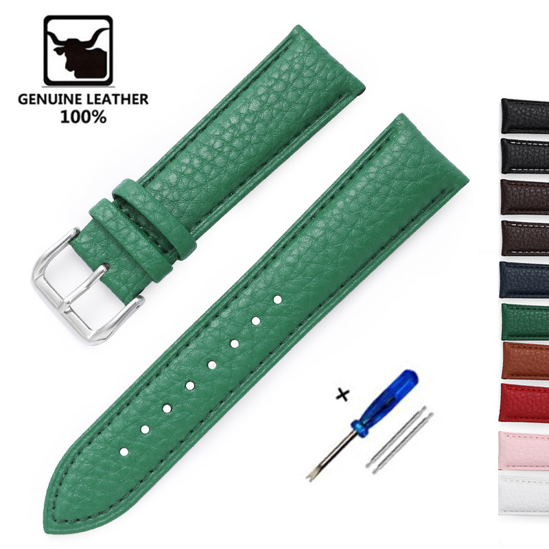 Litchi Pattern Soft Leather Wa - огляд і ціна Nylon Nato Strap