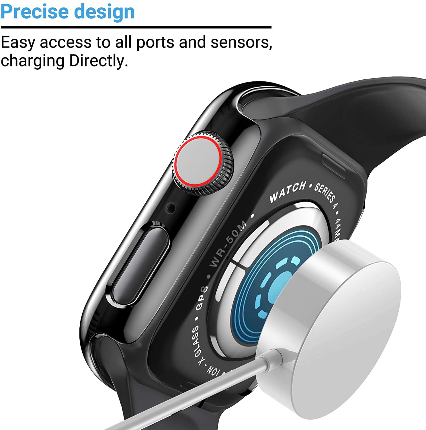 Glass+cover For Apple Watch Ca - огляд і ціна Apple Smartwatch Accessories