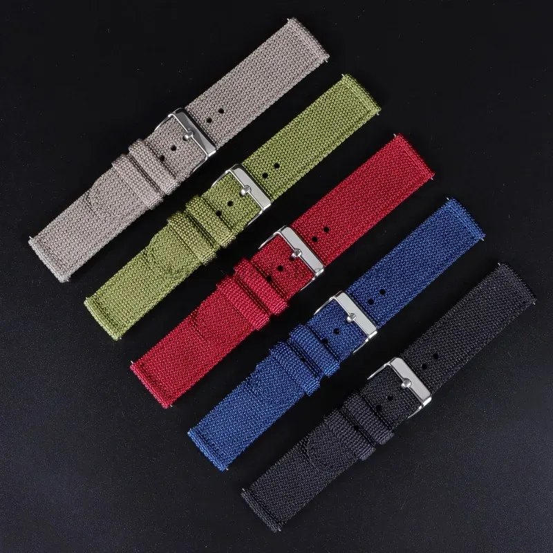 18 20 22 24mm Nylon Canvas Str - огляд і ціна Nylon Nato Strap
