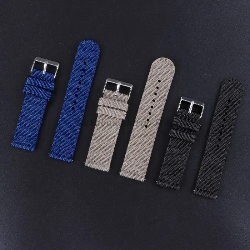18 20 22 24mm Nylon Canvas Str - огляд і ціна Nylon Nato Strap