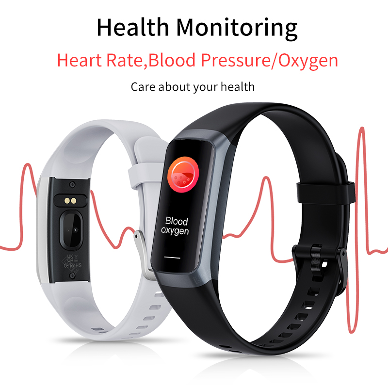 LIGE 1.1 Inch Amoled Heart Rat - огляд і ціна Android Smartwatch Accessories