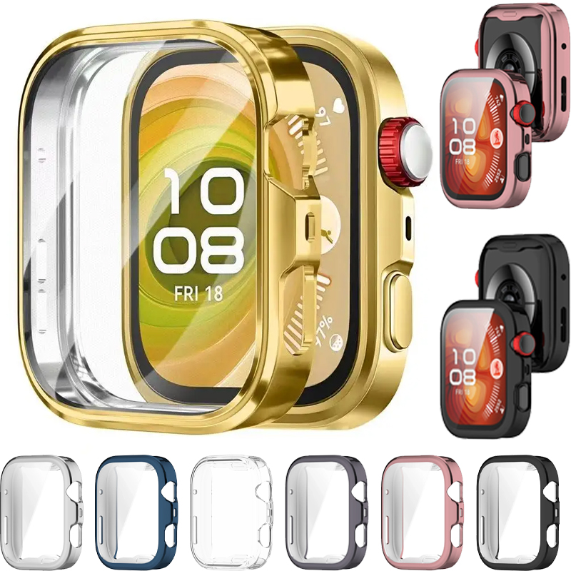 Case+Glass For Huawei Watch Fi - огляд і ціна Huawei Smartwatch Accessories
