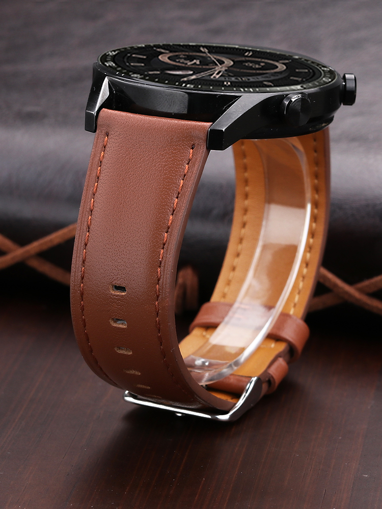 22mm Genuine Leather Watch Ban - огляд і ціна Smartwatch Accessories Shop
