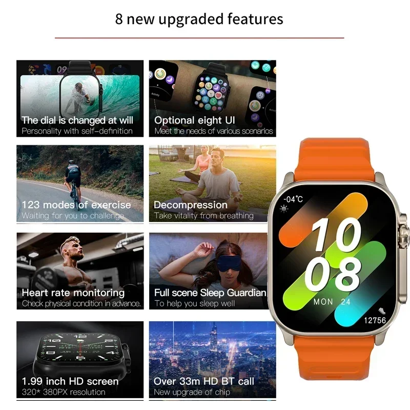 New Series 9 Watch PK HK8 PRO  - огляд і ціна Smartwatch Nexus