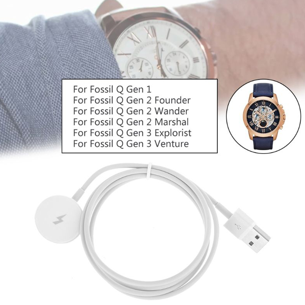 1m Charging Cable Stand Short  - огляд і ціна Fossil Smartwatch Accessories