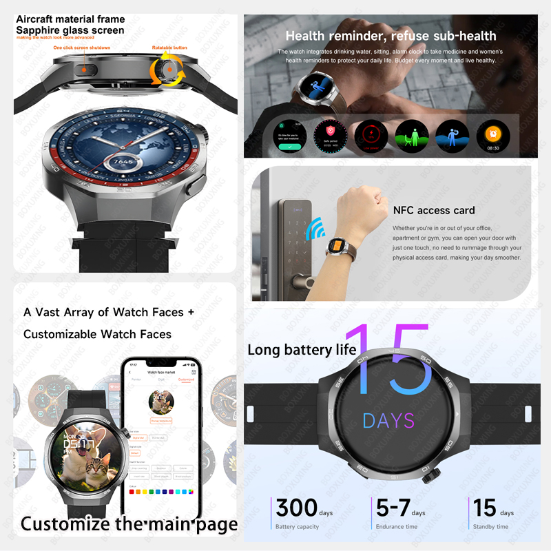 2026 New BOXUXING Watch 5 MAX  - огляд і ціна Smartwatch Instagram