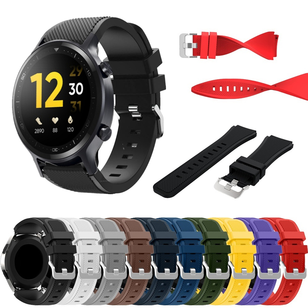 22mm Silicone Strap For Realme - огляд і ціна Fossil Smartwatch Accessories