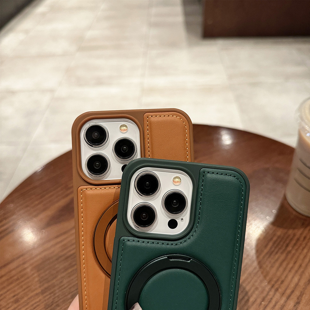 PU Leather Magnetic Case for A - огляд і ціна Magnetic Charging Stand