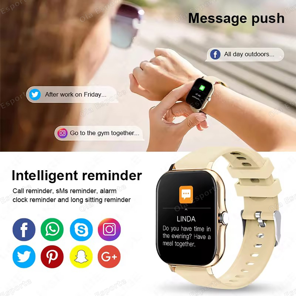 2026 Smart Watch Android IOS P - огляд і ціна Smartwatch Instagram