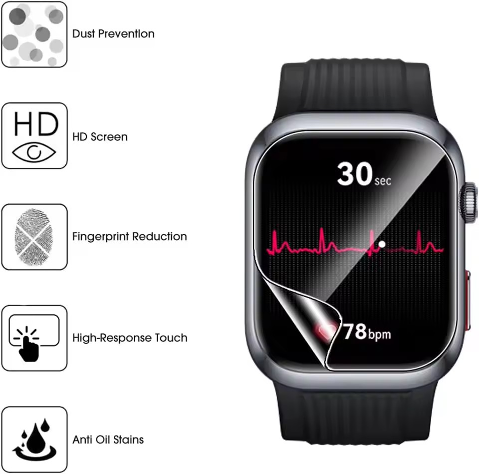 3pcs TPU Hydrogel Films for Hu - огляд і ціна Huawei Smartwatch Accessories