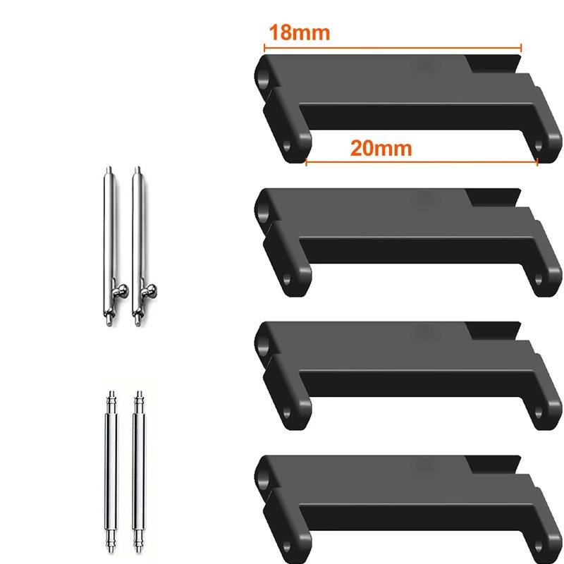 Universal 18mm To 20mm Raised  - огляд і ціна Watch Band Connector