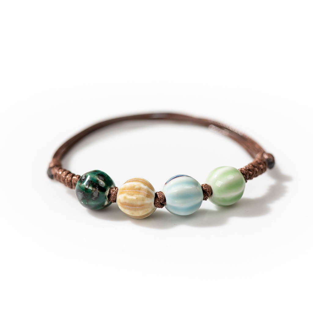 Handmade Ceramic Retro Style B - огляд і ціна Ceramic Link Bracelet