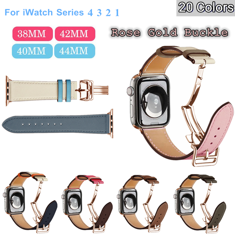 Rose Gold Buckle Strap For App - огляд і ціна Smartwatch Accessories Shop